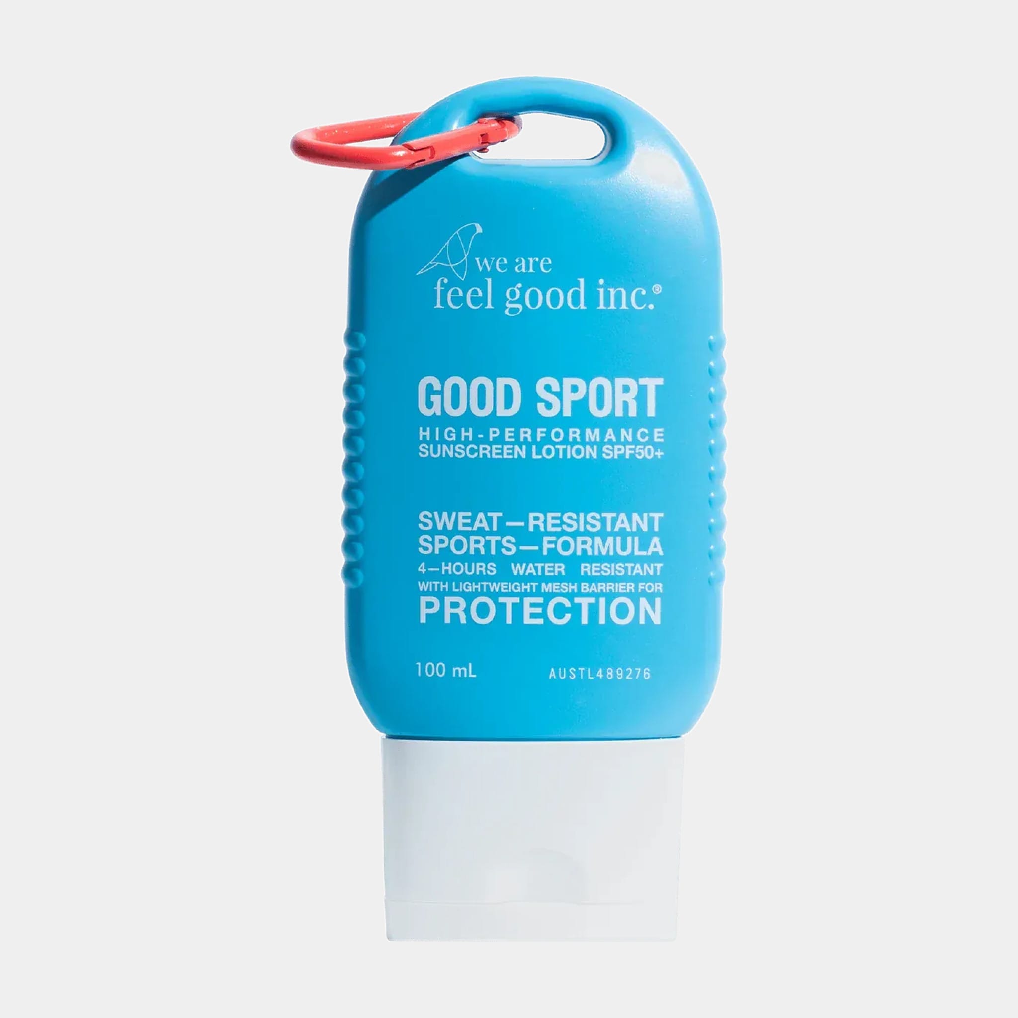 We Are Feel Good Inc. WAFG Good Sport High-Performance Sunscreen Lotion SPF50+ 100ml* FGGSSPF100 WAFG Good Sport High-Performance Sunscreen Lotion SPF50+ 100ml Splash Swimwear Health & Beauty 9359702000810