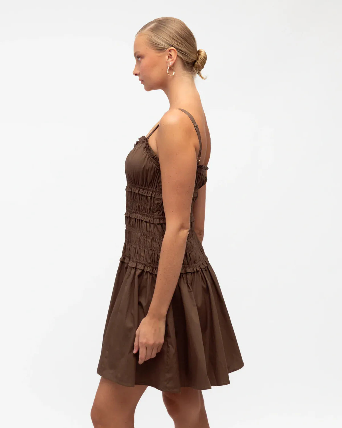 White Closet White Closet Shired Strappy Mini - Brown White Closet Shired Strappy Mini - Brown Splash Swimwear Dresses