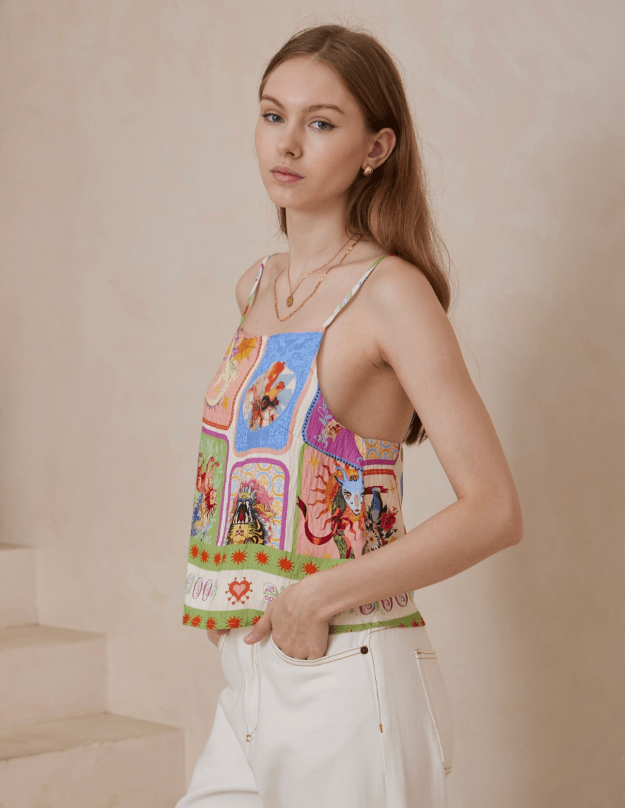 WITS The Label Cosmic Singlet Top Cosmic Singlet Top Splash Swimwear Tops