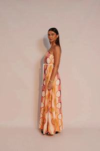 Zella Kahlo Maxi Dress - Paris Print Kahlo Maxi Dress - Paris Print Splash Swimwear