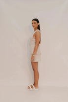 Zella The Label Lark Mini Skirt - Sand Lark Mini Skirt - Sand Splash Swimwear