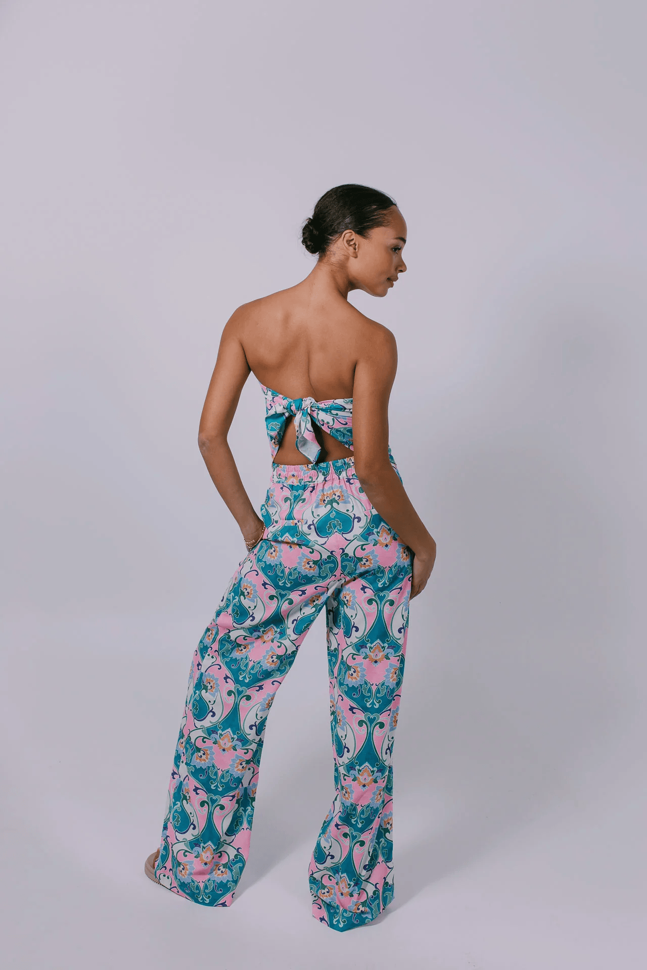 Zella The Label Zella Congo Pants - Charm Print Zella Congo Pants - Charm Print Splash Swimwear