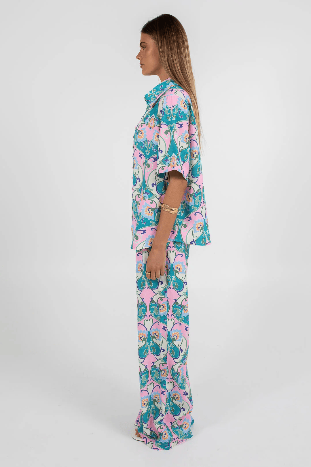 Zella The Label Zella Congo Pants - Charm Print Zella Congo Pants - Charm Print Splash Swimwear