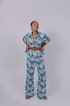 Zella The Label Zella Congo Pants - Charm Print Zella Congo Pants - Charm Print Splash Swimwear