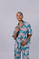 Zella The Label Zella Taman Shirt - Charm Print Zella Taman Shirt - Charm Print Splash Swimwear