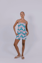 Zella The Label Zella Viola Top - Charm Print Zella Viola Top - Charm Print Splash Swimwear