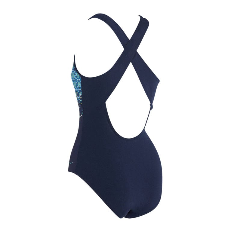 Zoggs Blue Chime Crossback One Piece Shop Online Swimwear Australia | Zoggs Blue Chime Crossback One Piece - Splash Swimwear Splash Swimwear One Pieces