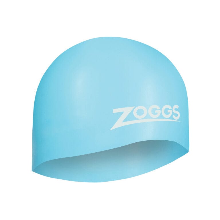 Zoggs Easy Fit Silcone Swim Cap 465002 Splash Swimwear Swim Accessories Light Blue 749266016249