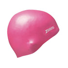 Zoggs Easy Fit Silcone Swim Cap 465002 Splash Swimwear Swim Accessories Pink 1000019619
