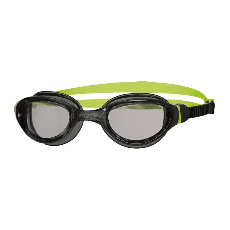 Zoggs Goggles Phantom 2.0 Junior 304511 Splash Swimwear Goggles Black / Green 749266035110