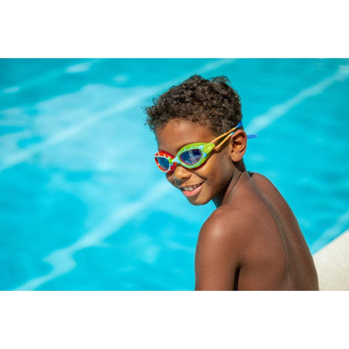 Zoggs Goggles Predator Junior - Green/Red/Blue 311869 Splash Swimwear Goggles 749266118691