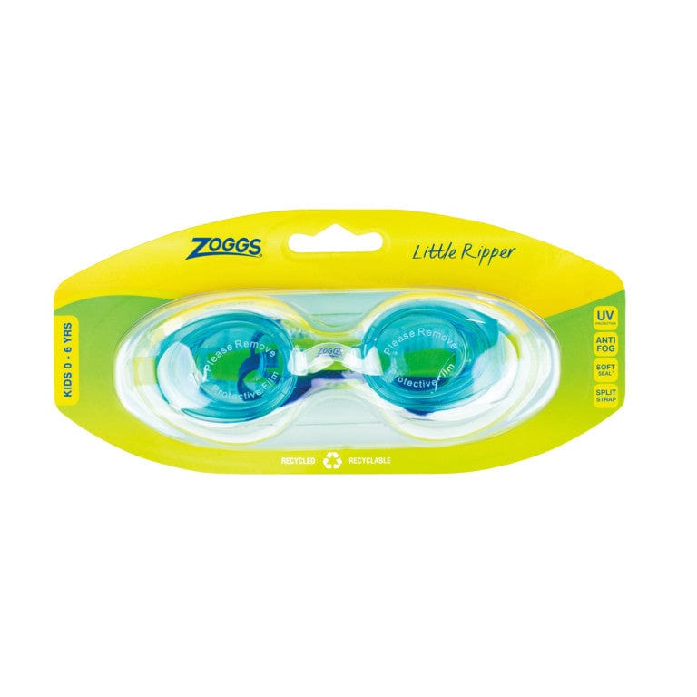 Zoggs Goggles 461417 Little Ripper Goggles 0-6yr - Aqua/Green