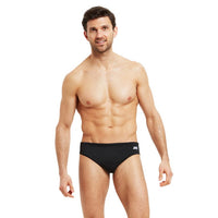 Zoggs Mens Cottesloe Racer - Black Splash Swimwear Mens