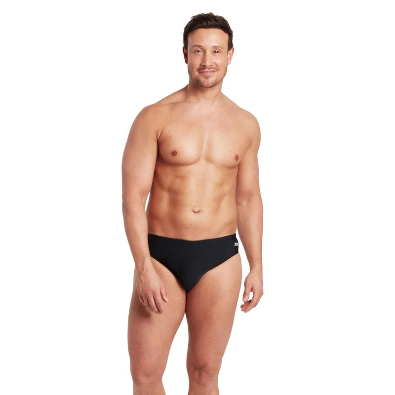 Zoggs Mens Etch Racer Mens Etch Racer Splash Swimwear