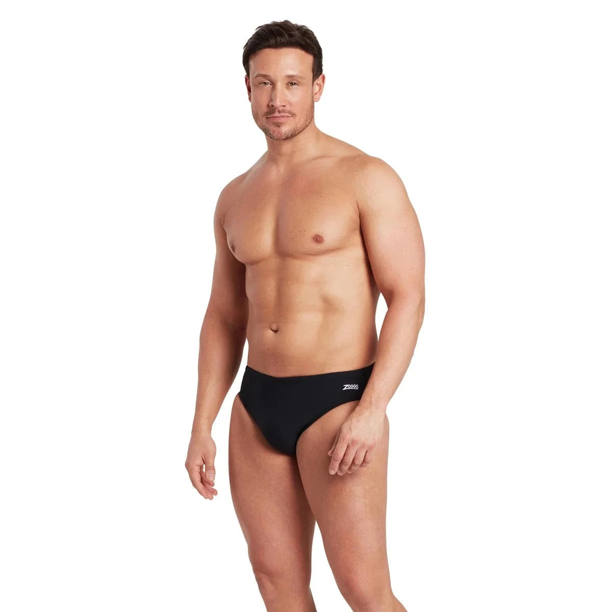 Zoggs Mens Etch Racer Mens Etch Racer Splash Swimwear