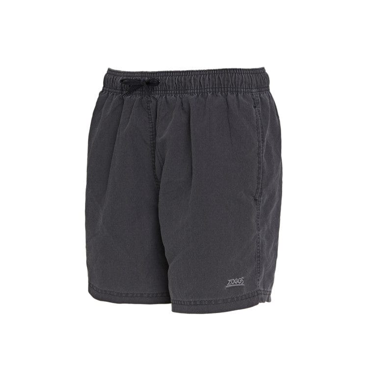 Zoggs Mens Mosman Washed 15 Inch Shorts ED 462913 Splash Swimwear Mens Charcoal / S 194151075458