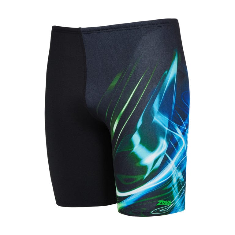 Zoggs Mens Ocean Swirl Mid Jammer Splash Swimwear Mens