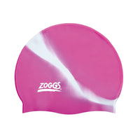 Zoggs Multi Color Silicone Swim Cap 465026 Splash Swimwear Swim Accessories 749266006035