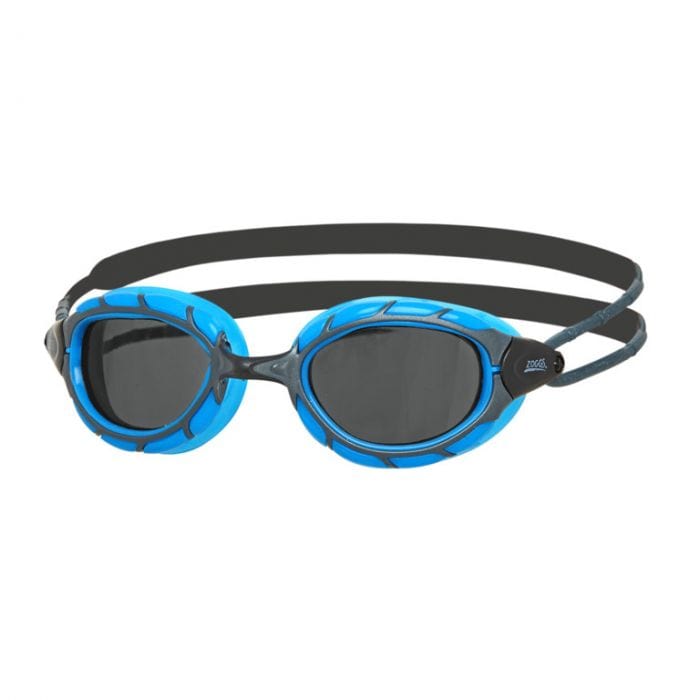 Zoggs Goggles 335863 Predator Goggels - Blue/Black/ Smoke Tint