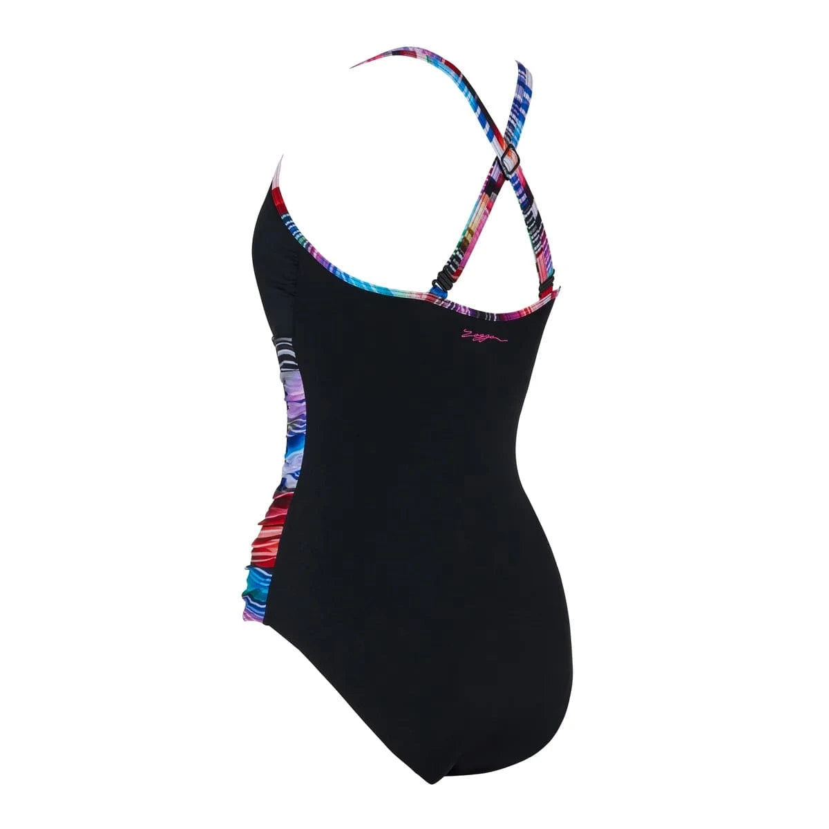 Zoggs Prism Geo Multiway 1 Piece Swimsuit Prism Geo Multiway 1 Piece Swimsuit Splash Swimwear