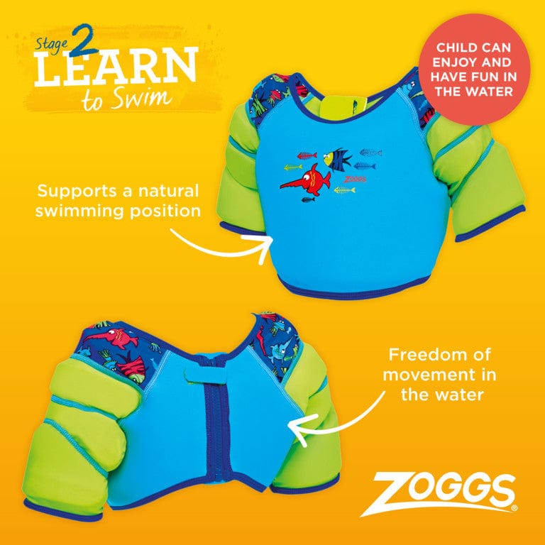 Zoggs Sea Unicorn Water Wings Vest Splash Swimwear kids