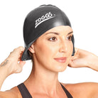 Zoggs Silicone Ultra Fit Swim Cap Splash Swimwear Swim Accessories