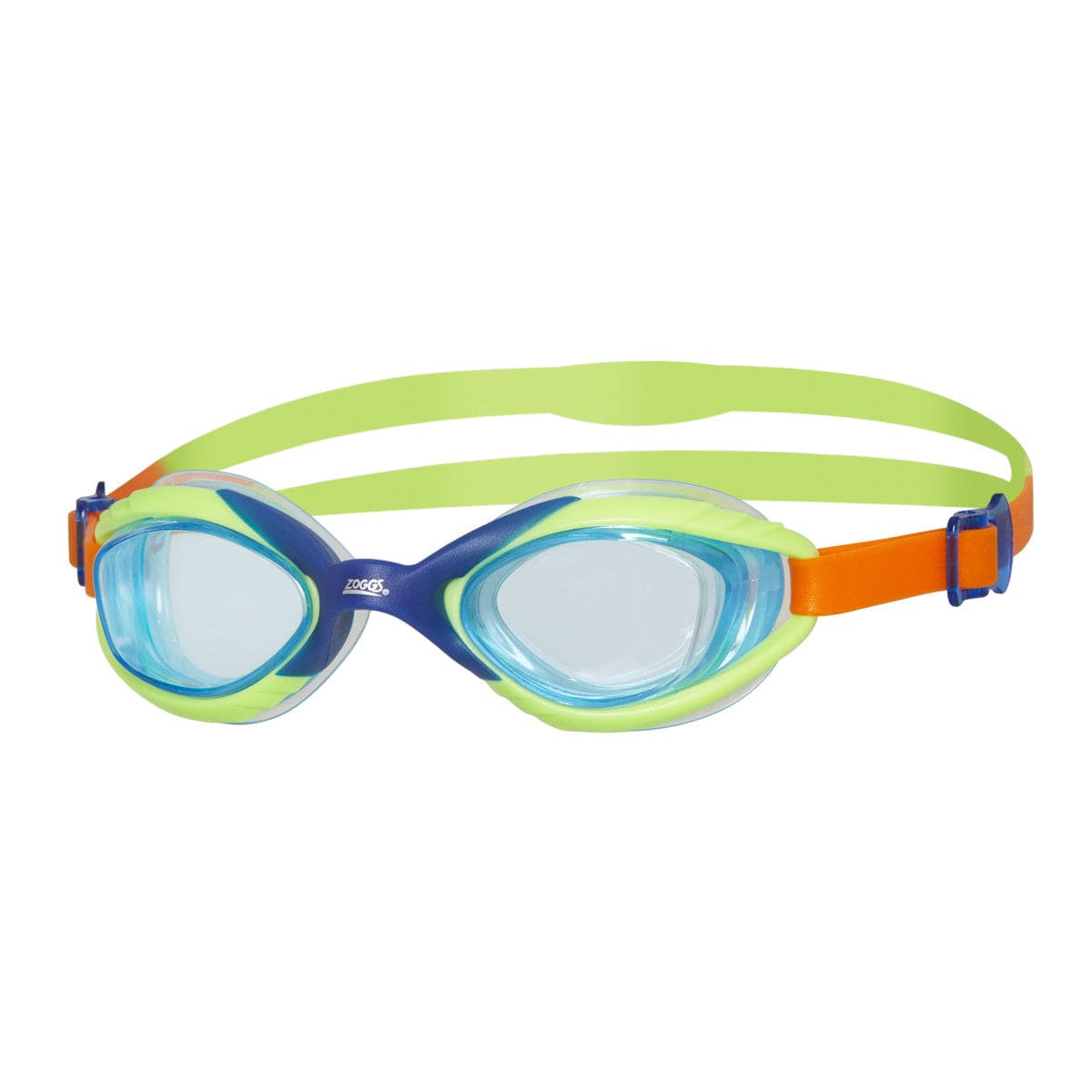 Zoggs Sonic Air Junior Goggles 6-14yrs 461325 Splash Swimwear Goggles Green 749266235374