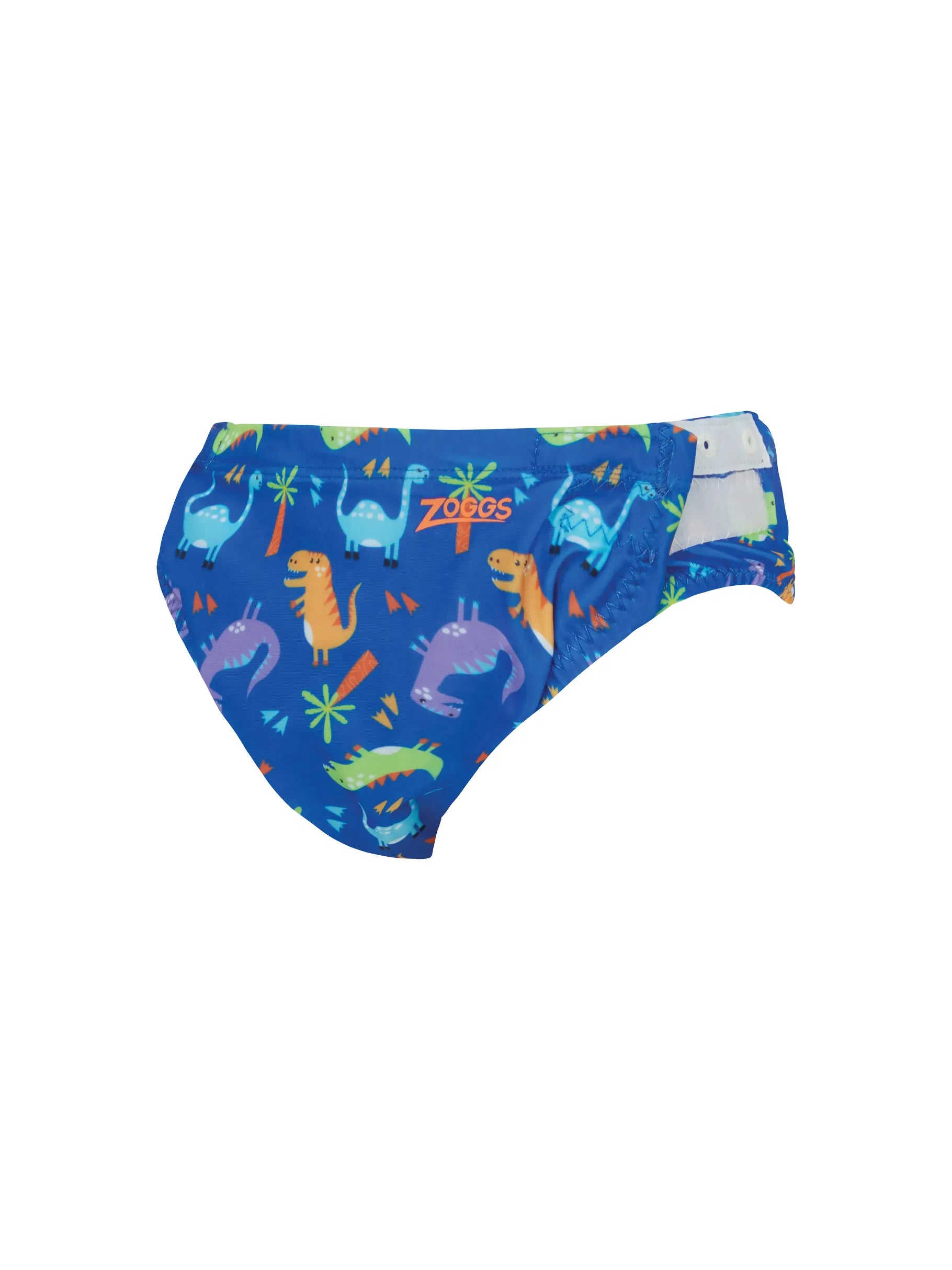 Zoggs Zoggs Adjustable Swim Nappy 465522 Zoggs Adjustable Swim Nappy Splash Swimwear Kids Swimwear Dinos Blue / O/S 194151202564
