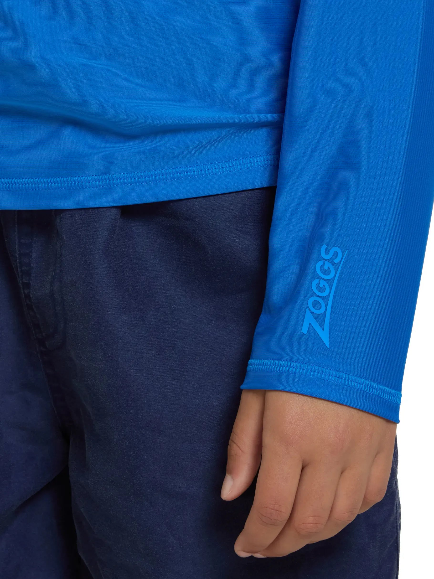 Zoggs Zoggs Boys Bells Long Sleeve Sun Top - Blue Zoggs Boys Bells Long Sleeve Sun Top - Blue Splash Swimwear Kids
