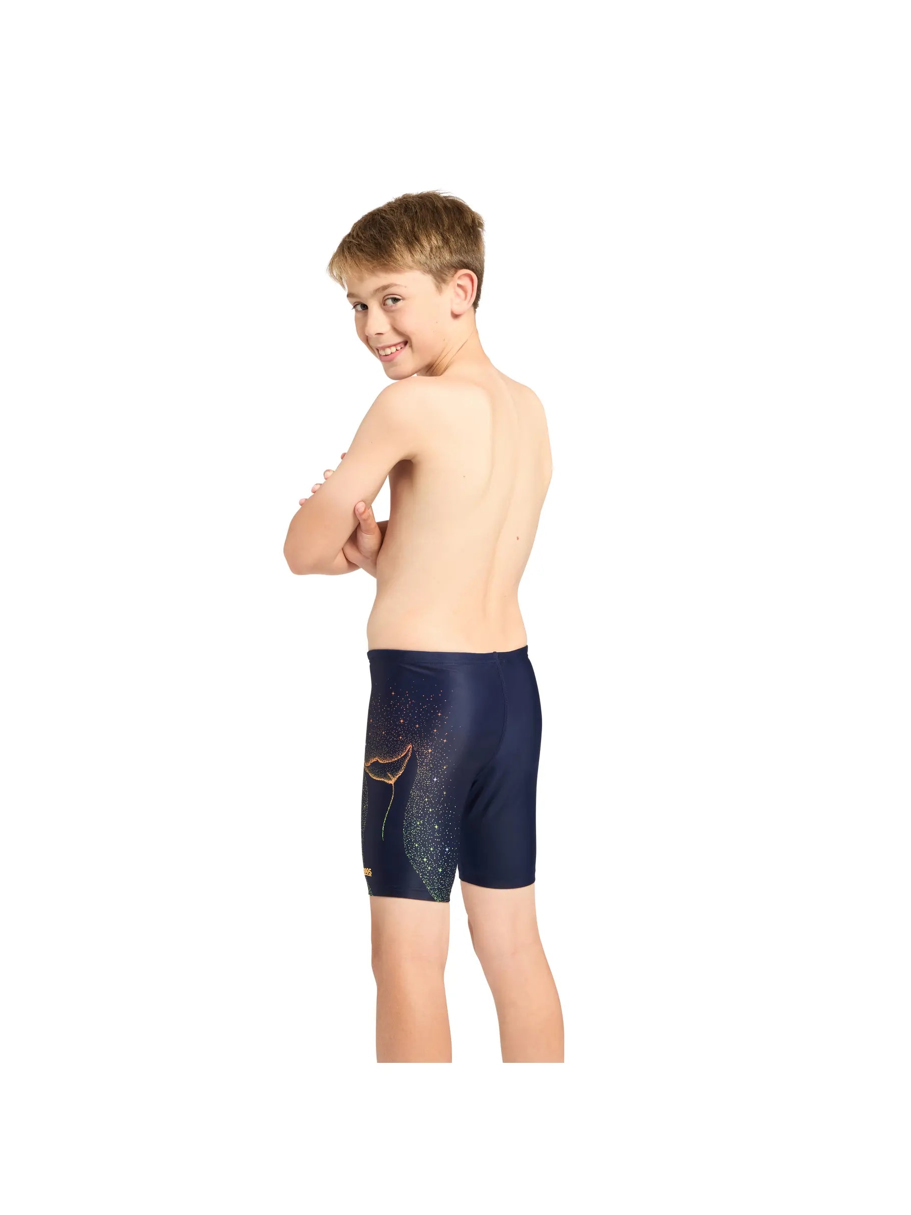 Zoggs Zoggs Boys Mid Jammer Zoggs Boys Mid Jammer Splash Swimwear Kids