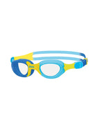 Zoggs Zoggs Little Super Seal Junior Goggles 0-6yrs 461419 Zoggs Little Super Seal Junior Goggles 0-6yrs Splash Swimwear Goggles Blue/Yellow Clear Lens 194151060218