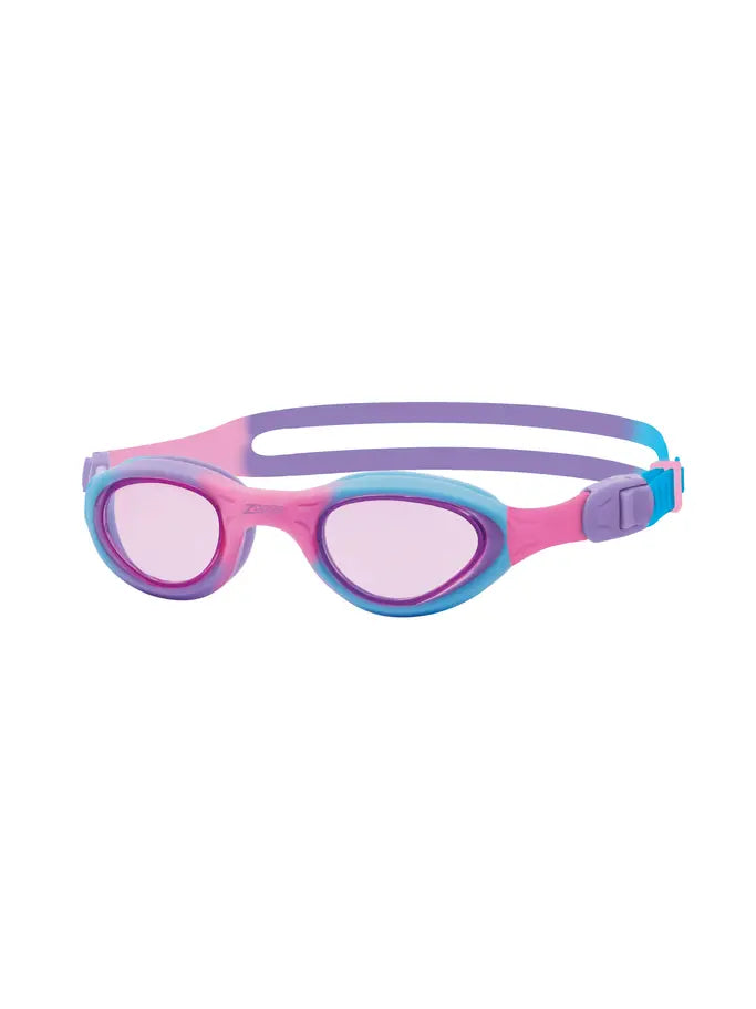 Zoggs Zoggs Little Super Seal Junior Goggles 0-6yrs 461419 Zoggs Little Super Seal Junior Goggles 0-6yrs Splash Swimwear Goggles Pink/Purple Tinted Pink Lens 194151080339