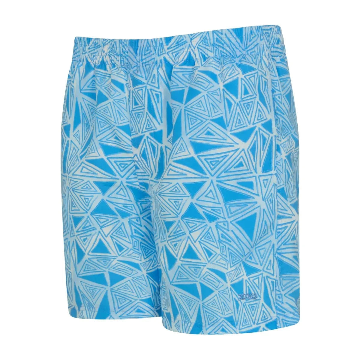 Zoggs Zoggs Mens 16 Inch Water Shorts - Geometric Zoggs Mens 16 Inch Water Shorts - Geometric Splash Swimwear Mens