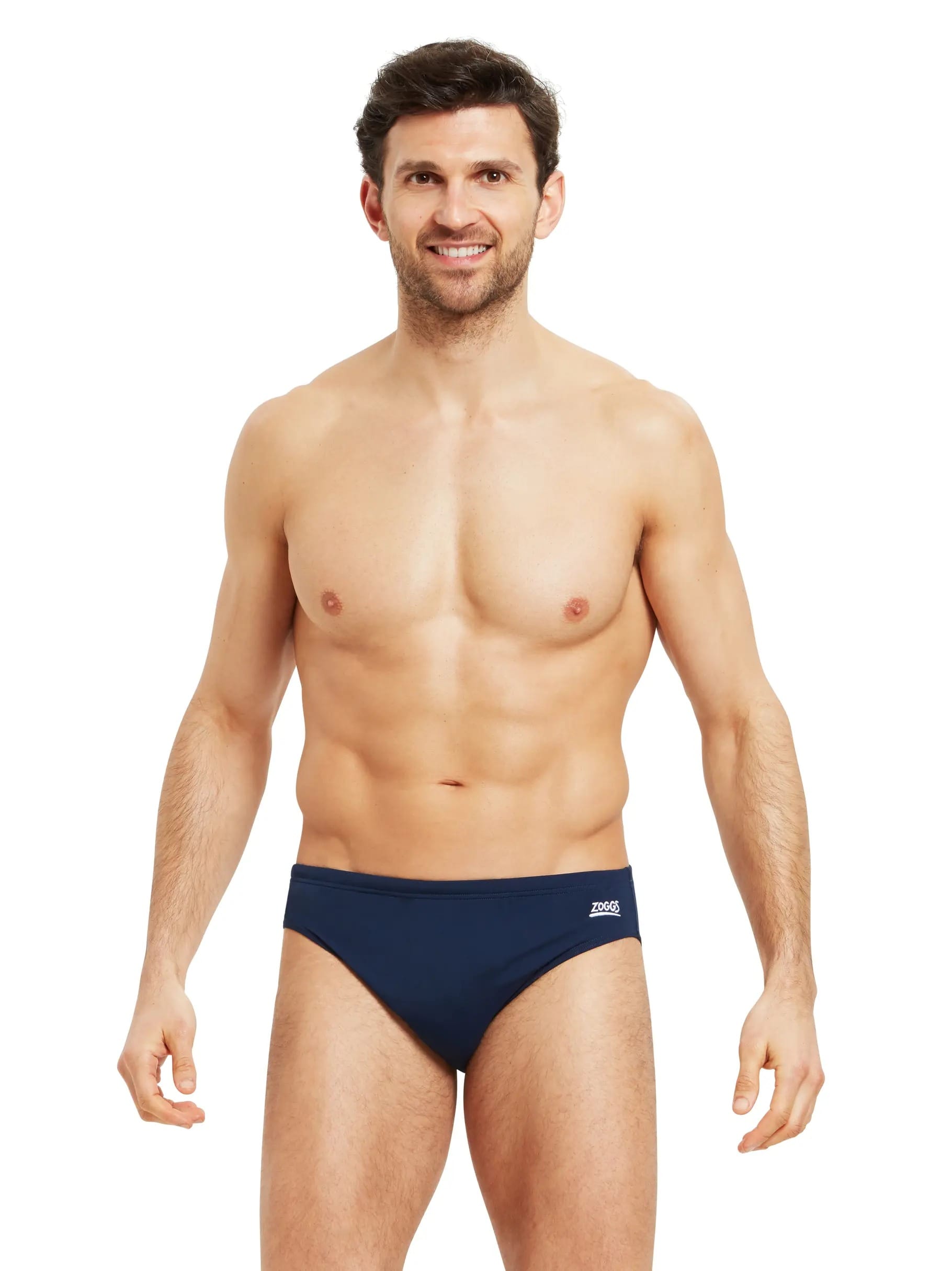 Zoggs Zoggs Mens Cottesloe Racer 462722 Zoggs Mens Cottesloe Racer | Australia Splash Swimwear Mens Swimwear Navy / 30"/12 194151031317