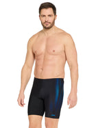Zoggs Zoggs Mens Mid Jammer Ecolast+ 462941-EXTE-12 Zoggs Mens Mid Jammer Ecolast+ Splash Swimwear Mens Swimwear Extender Light Blue / 30" 194151215182