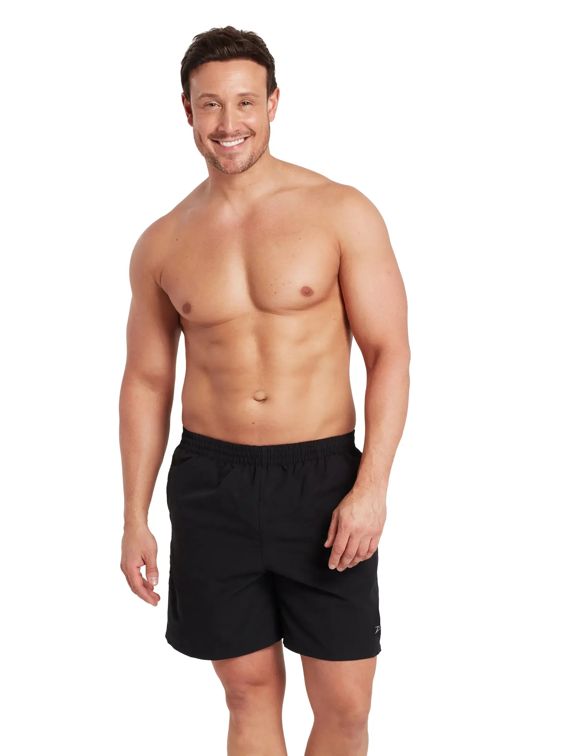Zoggs Zoggs Mens Penrith 17 inch Shorts 462924-NAVY-S Zoggs Mens Penrith 17 inch Shorts Splash Swimwear Shorts Navy / S 194151075212