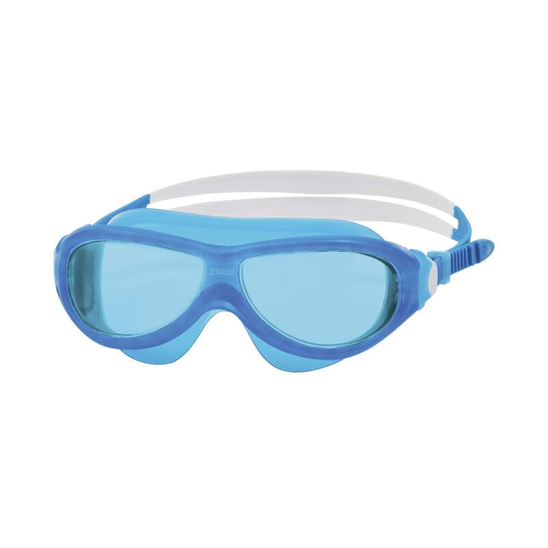 Zoggs Zoggs Phantom Junior Mask 461317 Zoggs Phantom Junior Mask Splash Swimwear Goggles Blue White/ Tint Blue 749266004499