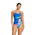 Zoggs Zoggs Quiver Sprintback One Piece Swimsuit Zoggs Quiver Sprintback One Piece Swimsuit Splash Swimwear