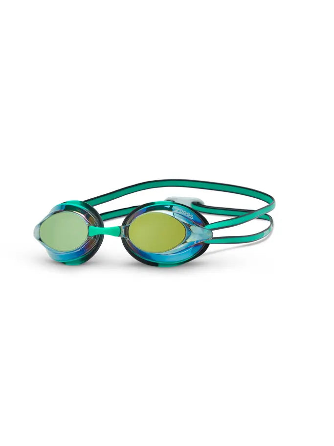 Zoggs Zoggs Racespex Mirror Goggles - Green/Black Mirror Gold 11.88 Zoggs Racespex Mirror Goggles - Green/Black Mirror Gold Splash Swimwear Goggles 194151184532