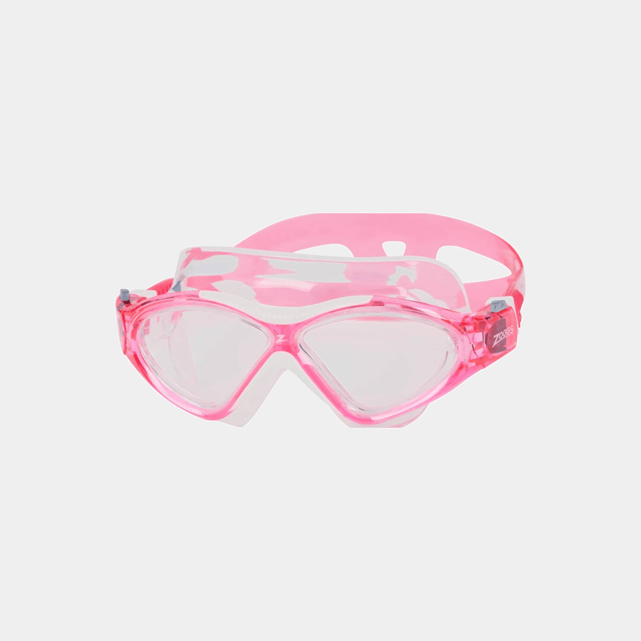 Zoggs Zoggs Super Seal Junior Mask - 6-14yrs - Pink/White Clear Lens 461346 Zoggs Super Seal Junior Mask - 6-14yrs - Pink/White Clear Lens Splash Swimwear Goggles 194151221824