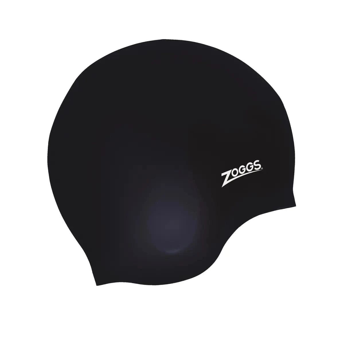 Zoggs Zoggs Ultra Fit Silicone Cap 465030 Zoggs Ultra Fit Silicone Cap Splash Swimwear Swim Accessories Black 749266007674