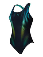 Zoggs Zoggs Womens Powerback Extender One Piece - Mint Zoggs Womens Powerback Extender One Piece - Mint Splash Swimwear One Pieces