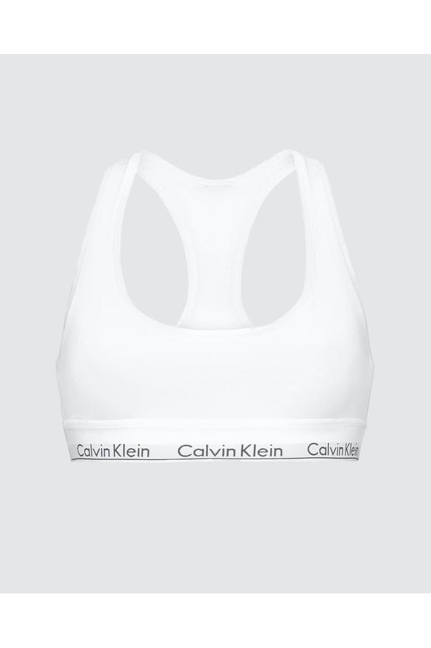 Modern Cotton Bralette - Calvin Klein - Splash Swimwear  - calvin klein, CK, lingerie - Splash Swimwear 