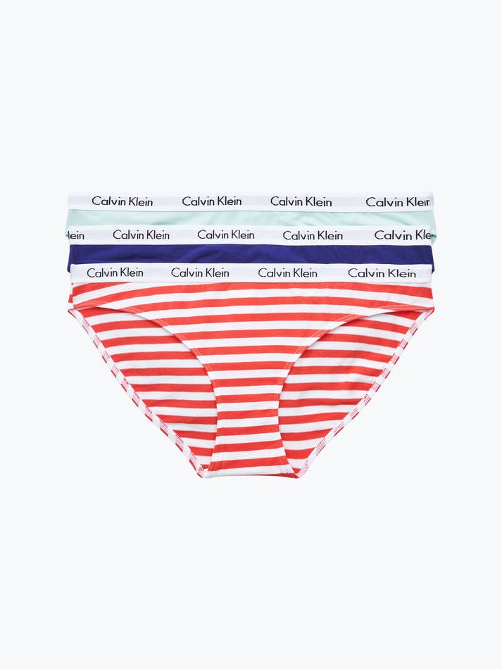 Carousel 3 Pack Bikini Briefs - Calvin Klein - Splash Swimwear  - calvin klein, Dec21, lingerie - Splash Swimwear 