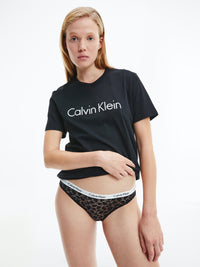 Carousel Lace Bikinis - Black/ White/ Nymth - Calvin Klein - Splash Swimwear  - calvin klein, lingerie, Mar22, new swim - Splash Swimwear 