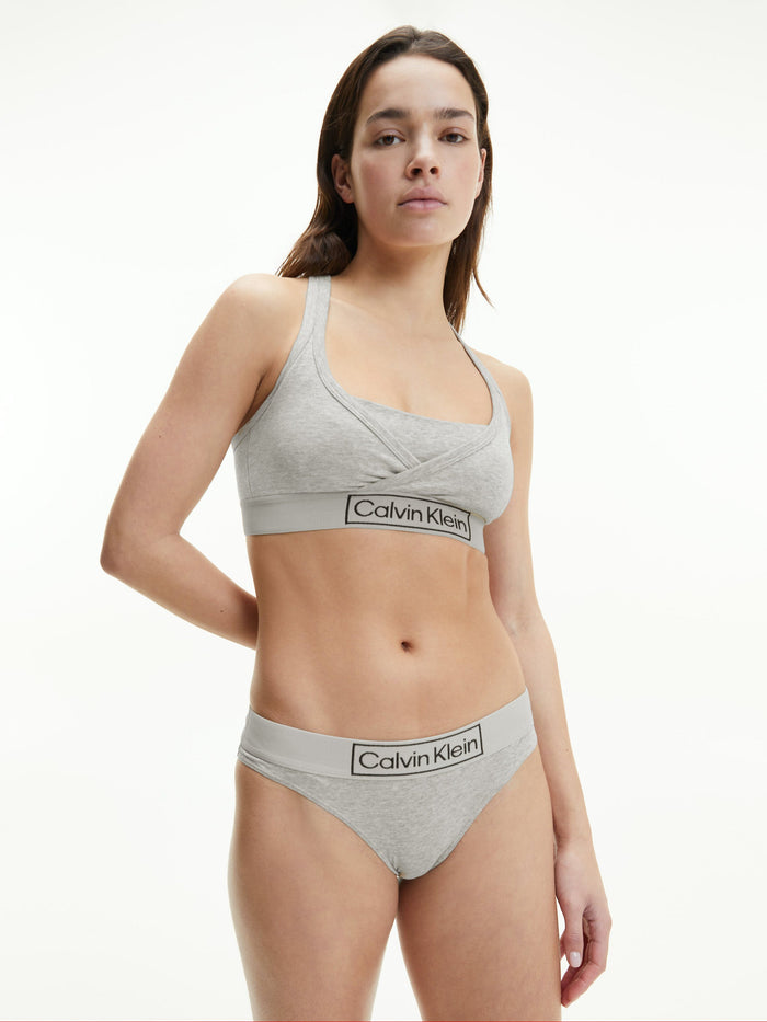 Calvin Klein Womens Radiant 3-Pack Bikini Brief Tapestry Teal/White/Citrina
