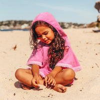 Candy Pink Coverup - Salty Ink - Splash Swimwear  - girls 00-7, kids, salty ink, Sep22, Swim Seperates - Splash Swimwear 