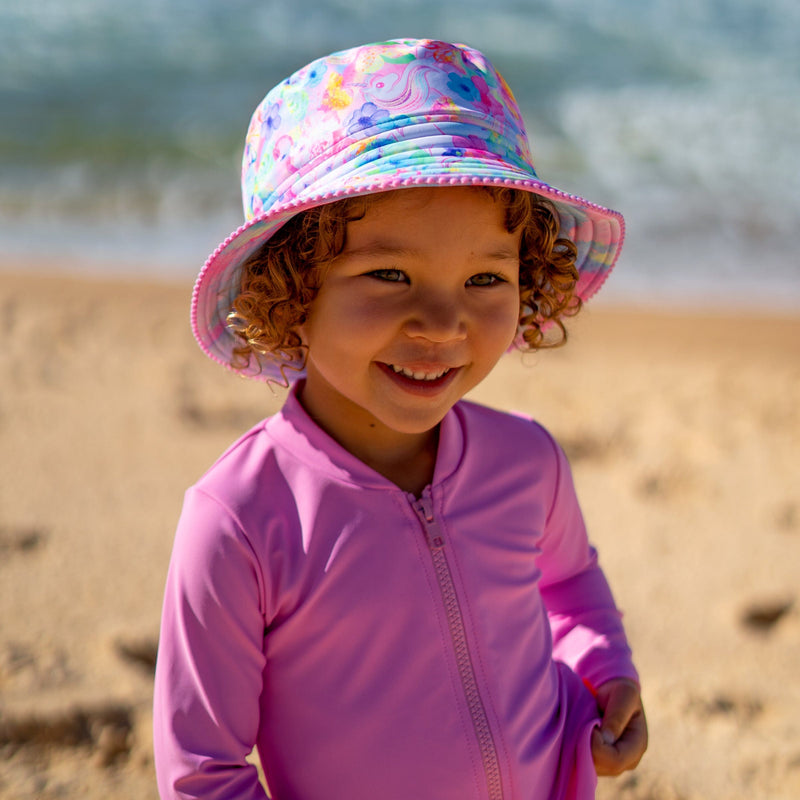 Girls Miss Dreamer Sunhat - Salty Ink - Splash Swimwear  - June22, kids, Kids Hats, salty ink - Splash Swimwear 