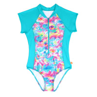 Island Girl Surfsuit - Seaspray - Salty Ink - Splash Swimwear  - girls 8-16, June22, new arrivals, new kids, new swim, salty ink - Splash Swimwear 