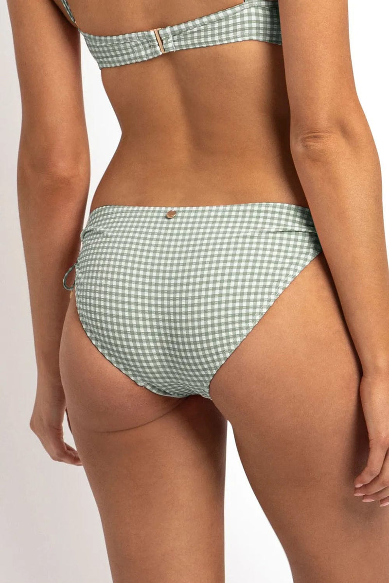 Gidget Tie Side Pant - Sage - Sunseeker - Splash Swimwear  - Bikini Bottom, Mar23, sunseeker, women swimwear - Splash Swimwear 